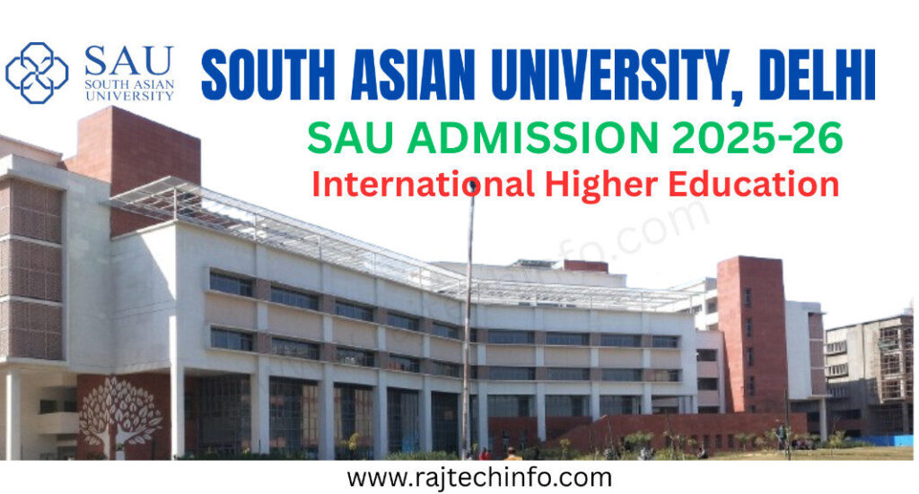 South Asian University Admission 2025